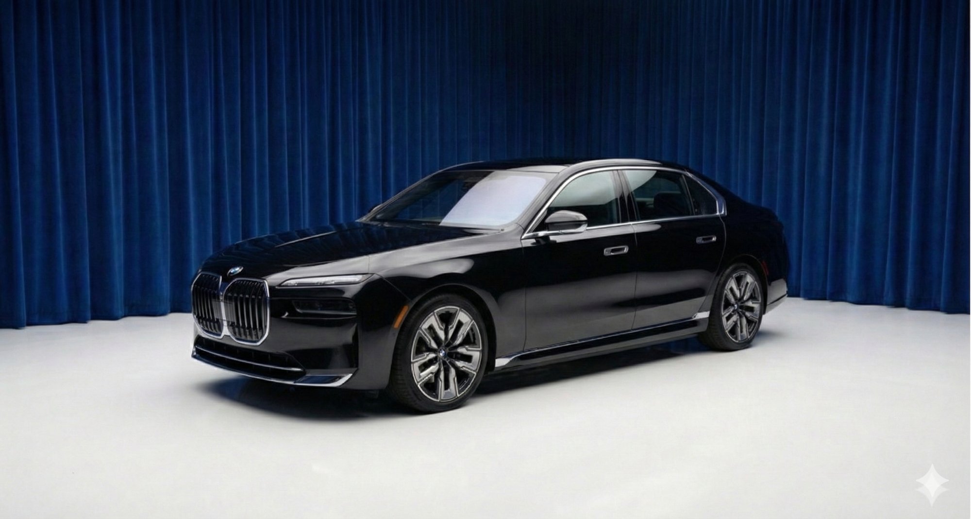 BMW 7 Series luxury sedan chauffeur Geneva
